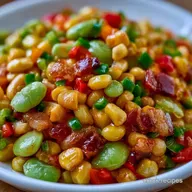 Easy Slow Cooker Summer Succotash for 6