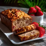 Easy Strawberry Banana Bread Recipe: Velvety Loaf