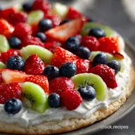 Fruit Pizza: Easy Sugar Cookie Recipe with Cream Cheese Frosting