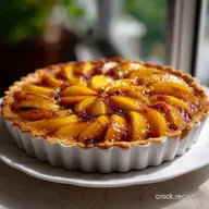Peach Frangipane Tart: Classic French Fruit Almond Dessert