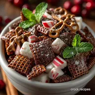 Peppermint Reindeer Chow Easy 25Minute Christmas Snack Mix