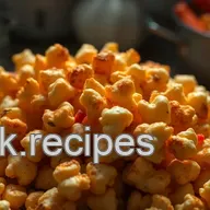 Fiery Flavours: Easy & Delicious Spicy Popcorn Delight