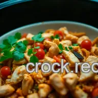 Fiesta Chicken Taco Bowls: My Healthy Crockpot Secret!
