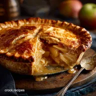 The Great British Apple Butter Pie Rich Custard and Flaky Crust
