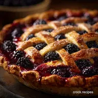 The Great British Blueberry Blackberry Pie No Soggy Bottom