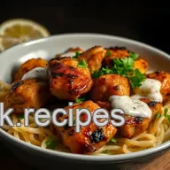 Flame-Broiled Chicken Bowl with Nutritional Sauce: Healthy & Flavorful Dinner