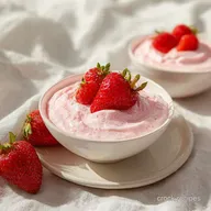 Fresh Strawberry Mousse: A Creamy and Fluffy Dessert for 6