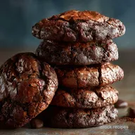Fudgy Brownie Cookies: Best Crinkle Top Recipe for Deep Rich Chocolate