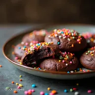 The Best Fudgy Cosmic Brownie Cookies Recipe