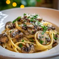 Garlic Mushroom Pasta: Earthy & Buttery