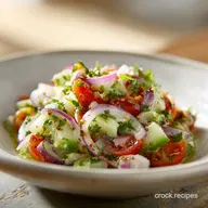 Genius Chopped Salad Recipe with Lemon and Herbs
