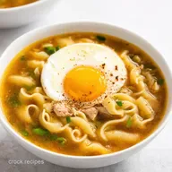 Grandmas Chicken Noodle Soup with Egg Proper Comfort