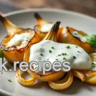 Secrets to Perfect Grilled Baby Onions with Creamy Basil Sauce