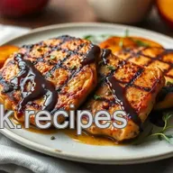 Easy Grilled Chicken with Peaches & Balsamic Flavor: My Go-To Summer Delight
