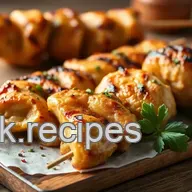 My Grandmother's Grilled Chicken Skewers with Fragrant Spices: The Most Delicious Recipe!
