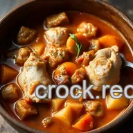 Cozy Up with My Grandmother's Simmered Chicken Stew with Root Vegetables
