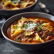 Lasagna Soup: Rich Hearty Comfort in One Hour