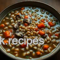 Hearty Mushroom Barley Soup Recipe: Comfort in a Bowl