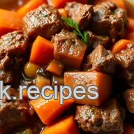 Hearty Slow Cooked Venison Stew Delight