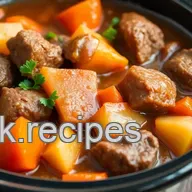 Hearty Slow Cooker Beef Stew Recipe