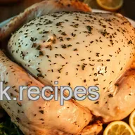 Herb-Roasted White Turkey with Garlic & Lemon Butter: A Family Favorite