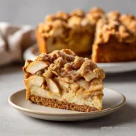 Apple Pie Cake for 12 Servings with Fresh Granny Smith Apples