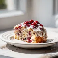 Cherry Chip Cake for 12 Servings: Velvety Tender Crumb