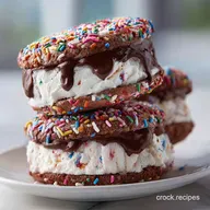 Ice Cream Sandwich Recipe for 12 Servings
