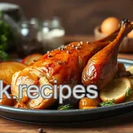 Sweet & Spicy Roast Partridge with Honey & Black Pepper