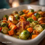 Sheet Pan Honey Dijon Chicken for 4 Servings