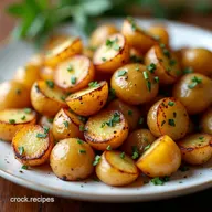 Crispy Roasted Baby Potatoes My Golden Garlic Herb Secret