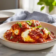 Italian Mozzarella Chicken: Slow-Cooked