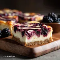 Keto Blackberry Cheesecake Bars: Decadent Swirl, Easy Low Carb Dessert