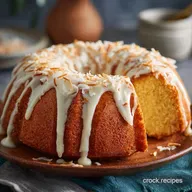 Keto Coconut Bundt Cake: Moist, Low-Carb Pound Cake with Creamy Glaze