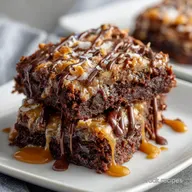 Keto German Chocolate Brownies Fudgy Rich LowCarb Indulgence