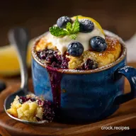 Keto Lemon Blueberry Mug Cake: The 5-Minute Zesty Single Serving Fix