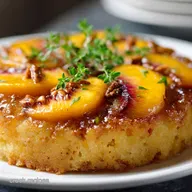 Keto Peach Upside Down Cake: The Ultimate Low Carb Almond Cake