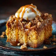Keto Pumpkin Crunch Cake: Ultra-Crunchy, 7g Net Carb Autumn Dessert