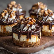 Sugar Free Keto Snickers Cheesecakes Ultimate No-Bake Mini Recipe