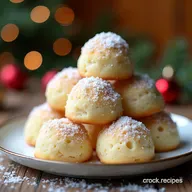 Keto Sweetened Condensed Milk Snowball Cookies Christmas Magic