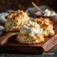 Keto Vanilla Bean Scones Crumbly, Creamy Low Carb Scone Recipe