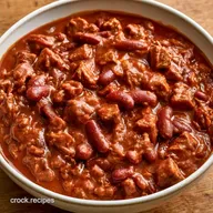 Crockpot Chili for 8 Servings