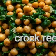 Leaf & Bean Delight: A Simple Kale and Chickpea Stir-Fry Recipe