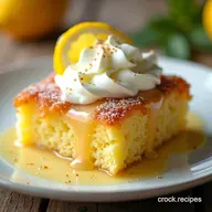 Lemon Dream Dump Cake Easy Cream Cheese Delight