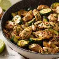 LemonHerb Chicken Zucchini Skillet My Easy Weeknight Win