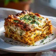 Vegan Lasagna: Lentil Bolognese and Tofu Ricotta