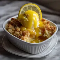 Easy Magic Lemon Cobbler Lemon Pie: Self-Assembling Treat