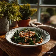 Mediterranean White Beans and Greens Ready in 30 Min
