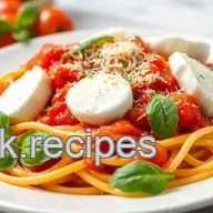 Mozzarella Sorrentini Pasta with Basil and Fresh Tomato Sauce: 5 Best Tips for a Delicious Meal