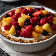 No Bake Cheesecake Fruit Salad Recipe: Easy Summer Dessert